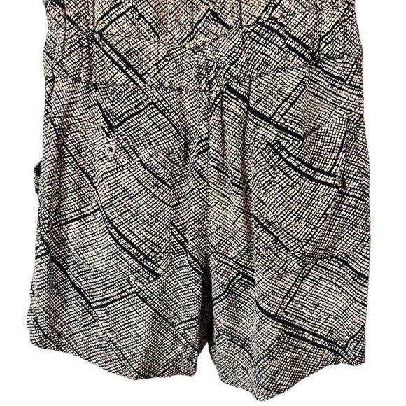 Anthropologie Hei Hei Nova Romper Black White Women Size XS - Picture 12 of 13